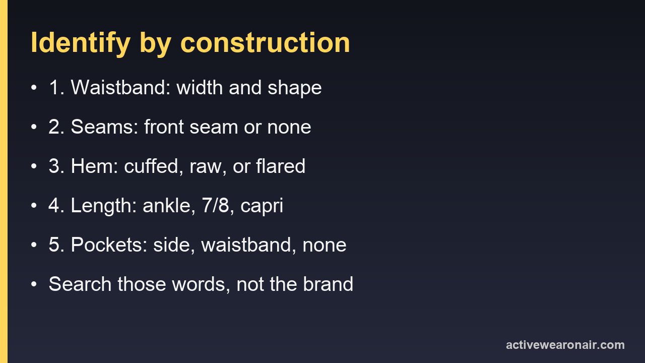 Card listing five construction details to note before searching